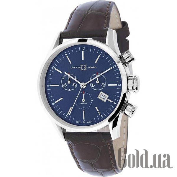 

Мужские часы Officina del Tempo, Мужские часы Business Chronograph OT1038-1100BM
