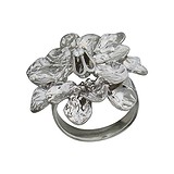 Женское серебряное кольцо с куб. цирконием, 1617347