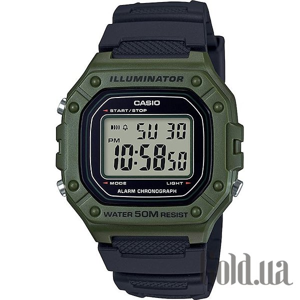 

Японские часы Casio, Мужские часы Collection W-218H-3AVEF