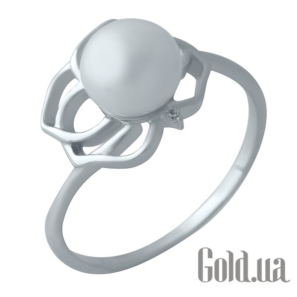 

Женские кольца Fresh Jewelry, Женское серебряное кольцо с культив. жемчугом и куб. цирконием, 17.5