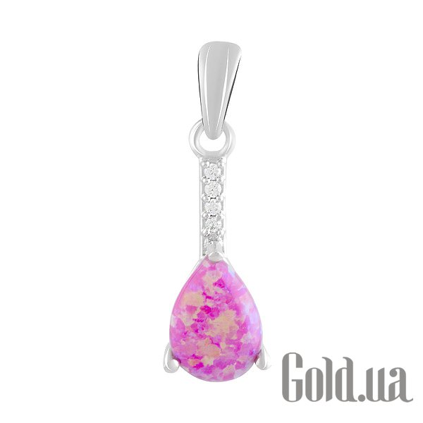 

Женские кулоны Fresh Jewelry, Серебряный кулон с куб. циркониями и опалом