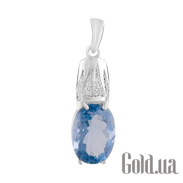 

Женские кулоны Fresh Jewelry, Серебряный кулон с флюоритом и топазами