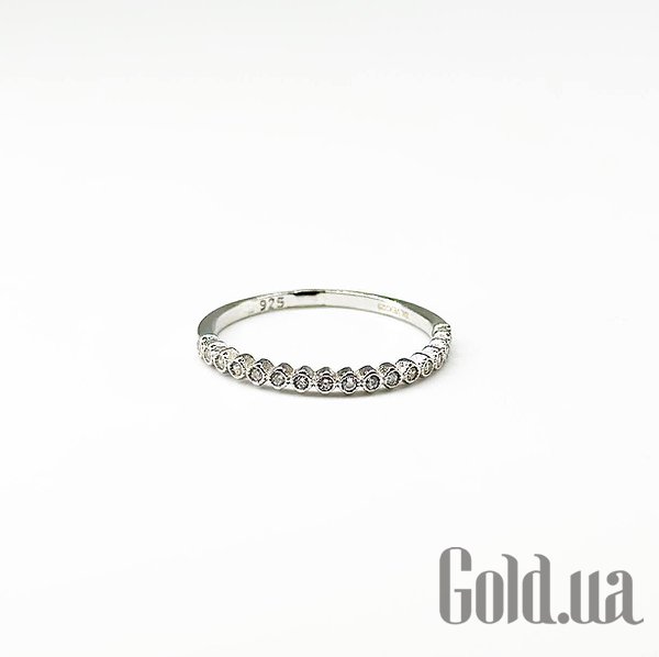 

Обручальное кольцо Silvex925, Серебряное обручальное кольцо с куб. циркониями, 16