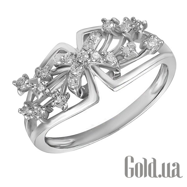 

Кольцо Lurie Jewelry, Золотое кольцо с бриллиантами, 16.5