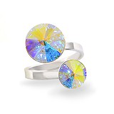 Кільце з кристалами Swarovski, 1626564