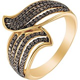 Женское золотое кольцо с бриллиантами, 1669828