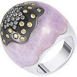 Женское золотое кольцо с бриллиантами и жадеитом, 1673412