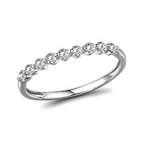 Обручальное золотое кольцо с бриллиантами, 1719236