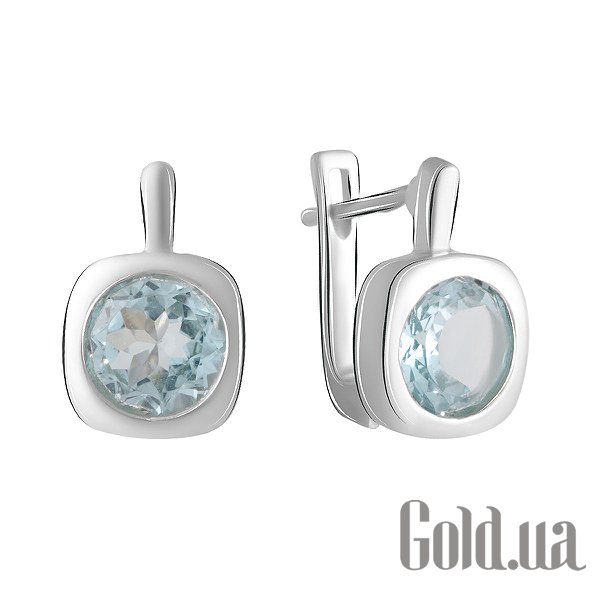 

Серьги Fresh Jewelry, Серебряные серьги с топазами