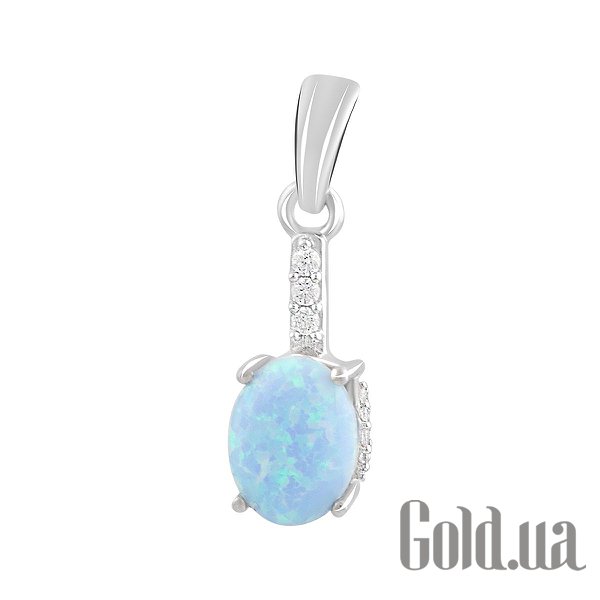 

Женские кулоны Fresh Jewelry, Серебряный кулон с куб. циркониями и опалом