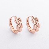 Золотые серьги