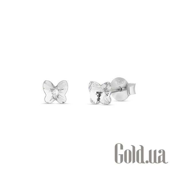 

Пусеты (гвоздики) Spark, Стальной, Серьги с кристаллами Swarovski