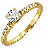 Золотое кольцо с бриллиантами, 1685445