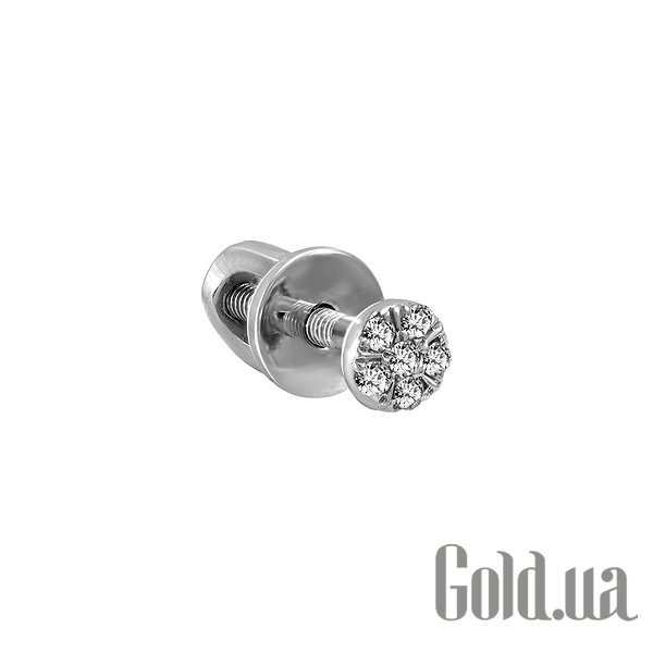 

Мужская серьга Lurie Jewelry, Золотая одиночная серьга с бриллиантами