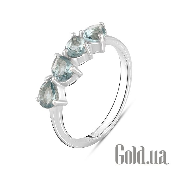 

Женские кольца Fresh Jewelry, Женское серебряное кольцо с топазами, 18