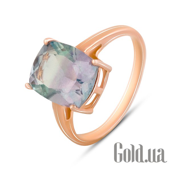 

Женские кольца Fresh Jewelry, Женское серебряное кольцо с флюоритом в позолоте, 19.5