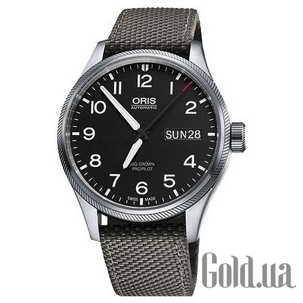 

Швейцарские часы Oris, Big Crown ProPilot Day Date Aviation 45mm 752.7698.4164 LS.5.22.15FC