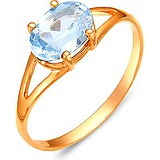 Женское золотое кольцо с топазом, 1554374