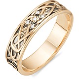 Женское золотое кольцо с бриллиантами, 1556166