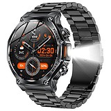 UWatch Смарт часы Smart Surf X Pro Black Steel 3488
