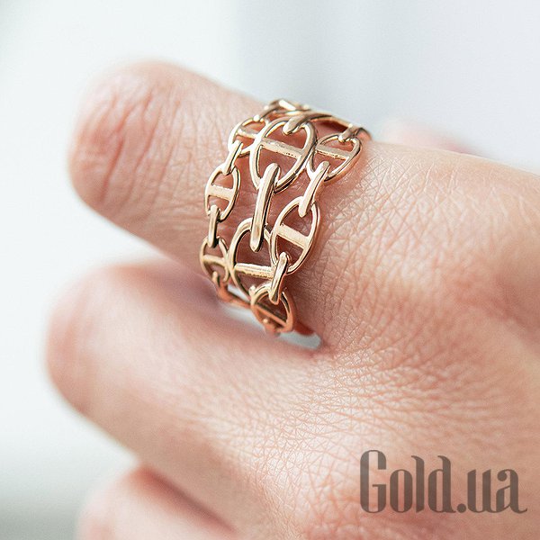 

Кольцо Украина, Женское золотое кольцо, 17.5