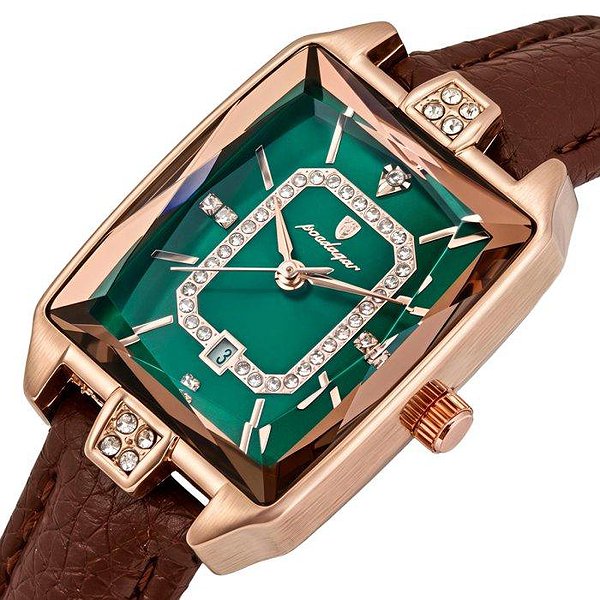 Poedagar Женские часы Magic Leather Classic 3941 bt3941 – изображение 2