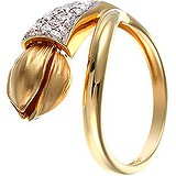 Женское золотое кольцо с бриллиантами, 1662663