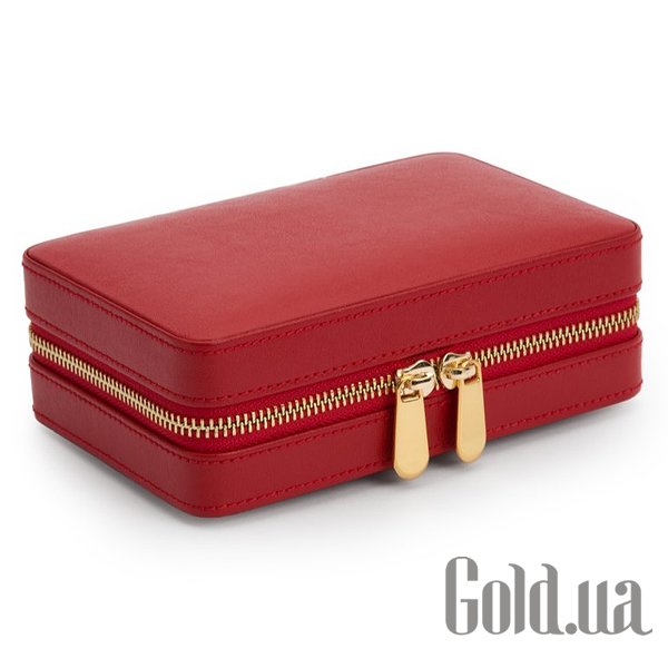 

Шкатулка Wolf, Шкатулка для украшений Palermo Zip Case Red 213672