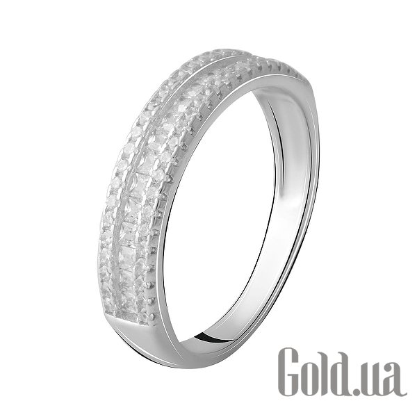 

Обручальное кольцо Fresh Jewelry, Серебряное обручальное кольцо с куб. циркониями, 17