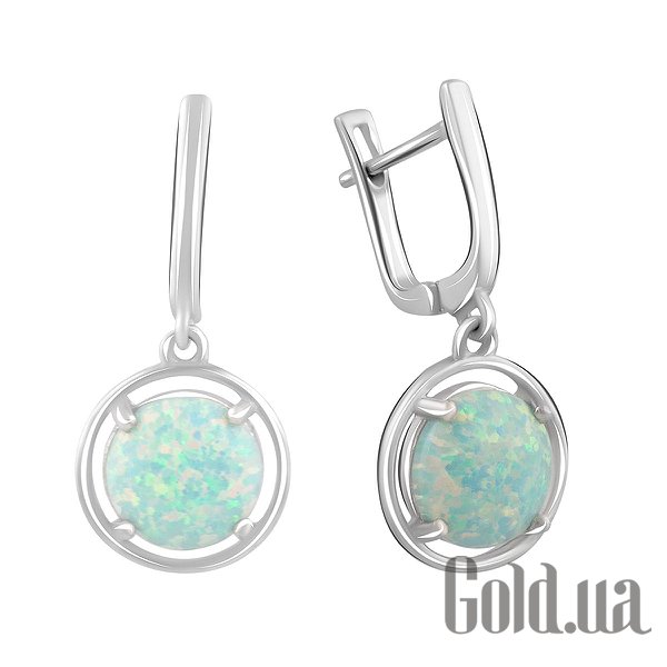 

Серьги с подвесками Fresh Jewelry, Серебряные серьги с опалами