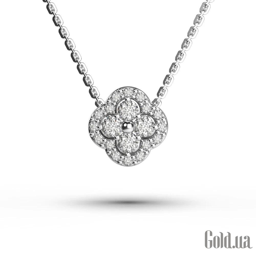 Золотое колье с бриллиантами lun133871121b – изображение 2
