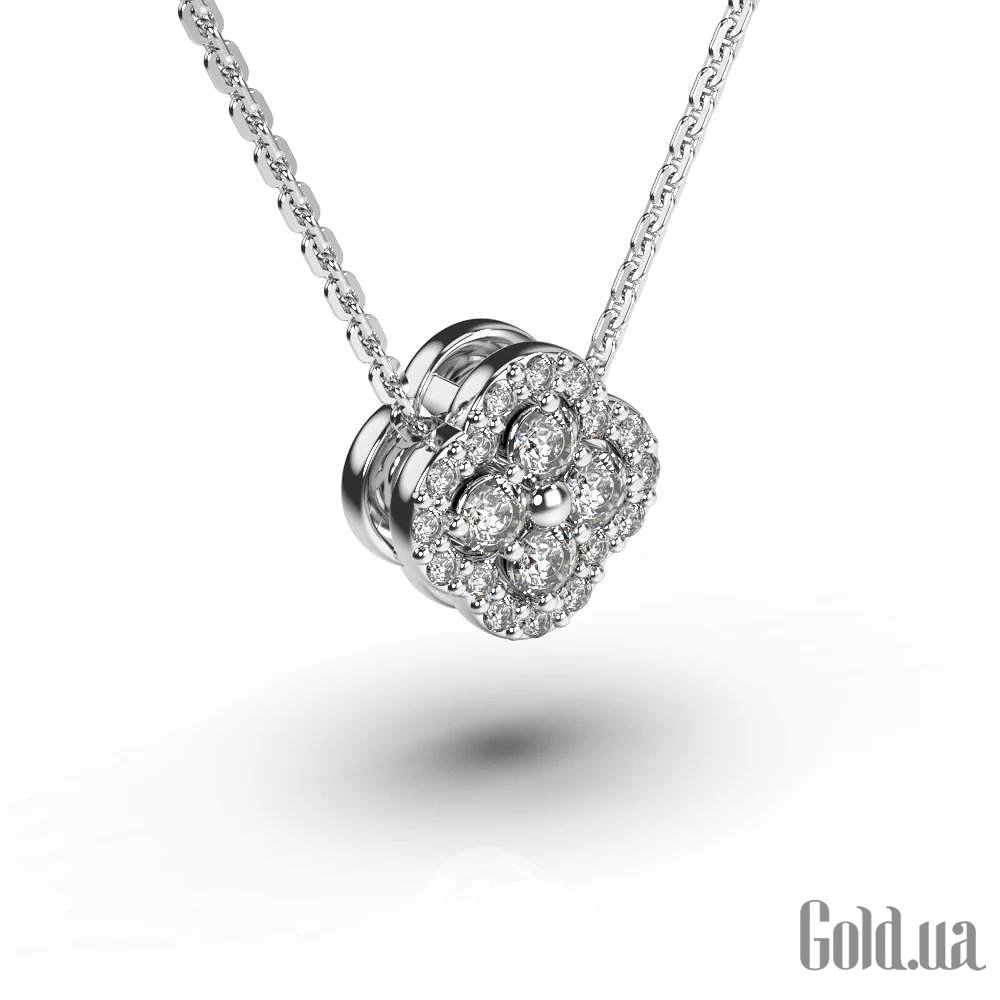 Золотое колье с бриллиантами lun133871121b – изображение 3