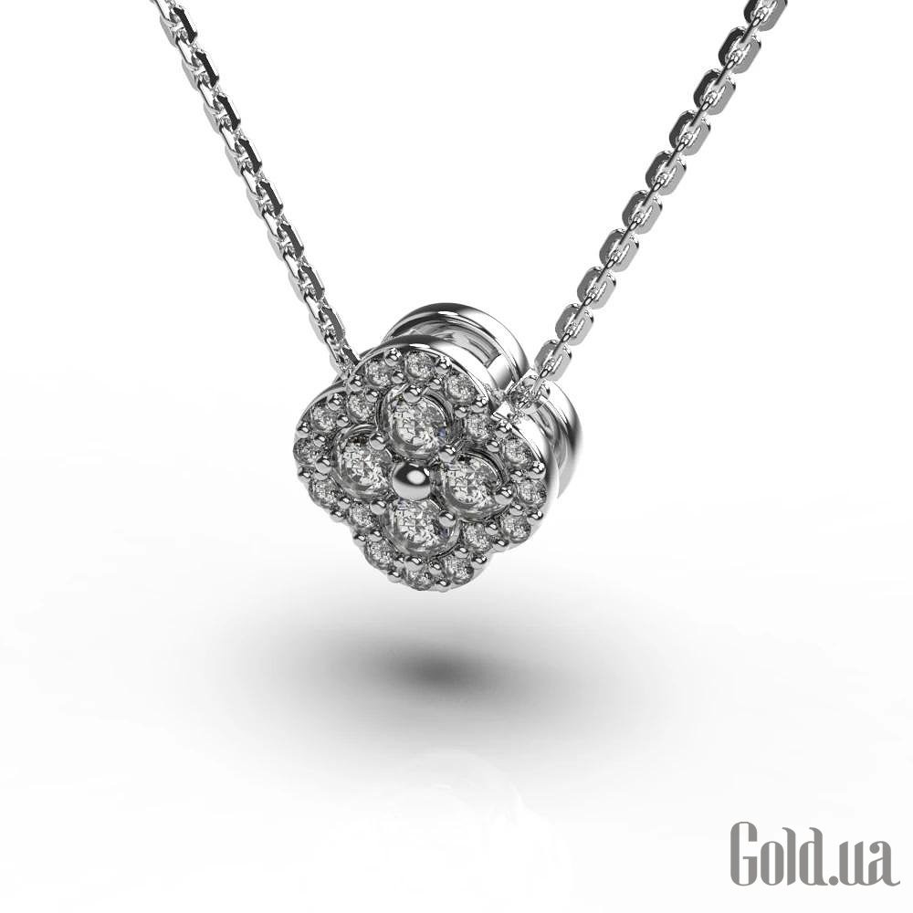 Золотое колье с бриллиантами lun133871121b – изображение 5