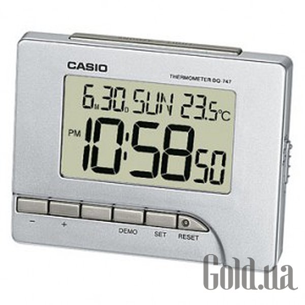 

Настольные часы Casio, Настольные часы dQ-747-8EF