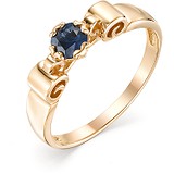 Женское золотое кольцо с сапфиром, 1604296