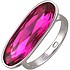 SOKOLOV Женское серебряное кольцо с кристаллом Swarovski - фото 1