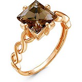 Женское золотое кольцо с раухтопазом, 1621448