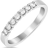 Золотое обручальное кольцо с бриллиантами, 1703368