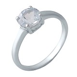 Женское серебряное кольцо с топазом, 1738440
