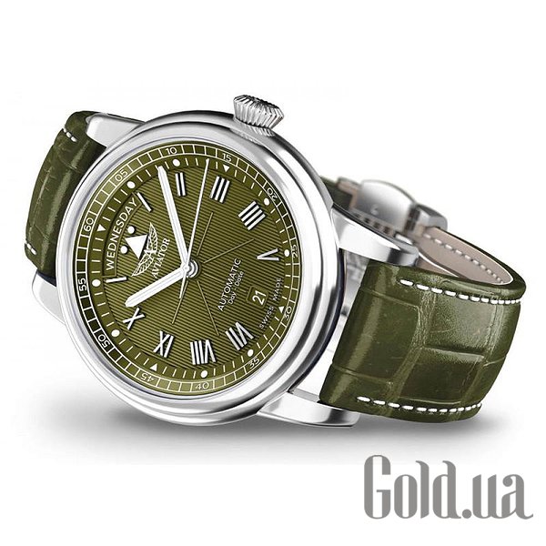 Швейцарський годинник Aviator Чоловічий годинник Douglas Day Date V.3.35.0.278.4