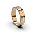 Золотое обручальное кольцо с бриллиантом - фото 3