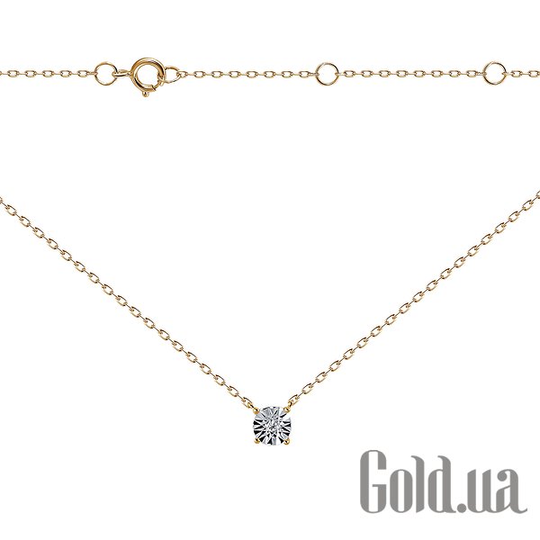 

Колье Lurie Jewelry, Золотое колье с бриллиантом, 40