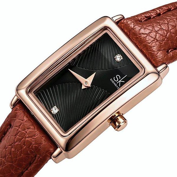 Shengke Женские часы Victoria Leather Classic 3889 bt3889 – изображение 2