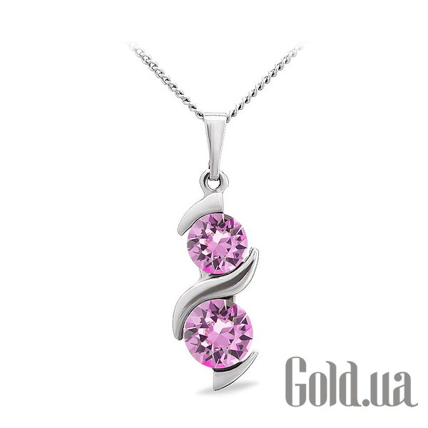 

Женские колье и кулоны Kobi, Стальной, Кулон с цепочкой с кристаллами Swarovski