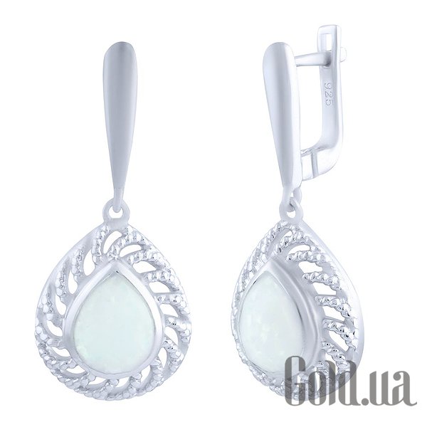 

Серьги с подвесками Fresh Jewelry, Серебряные серьги с опалами