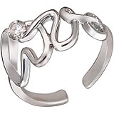 Женское серебряное кольцо с куб. цирконием, 1658825