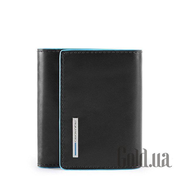 

Бумажник Piquadro, Черный, Портмоне Blue Square PD5214B2R_N
