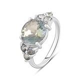 Женское серебряное кольцо с топазами, 1770441