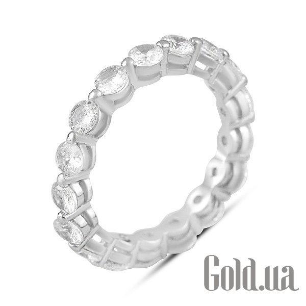 

Обручальное кольцо Fresh Jewelry, Серебряное обручальное кольцо с куб. циркониями, 18.5