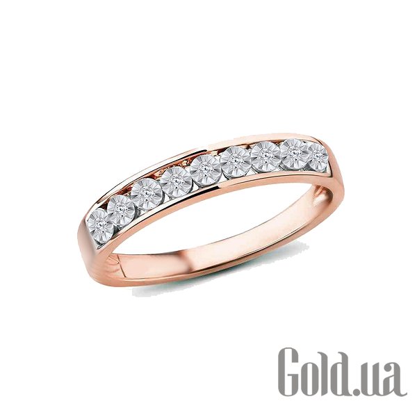 

Обручальное кольцо Lurie Jewelry, Золотое обручальное кольцо с бриллиантами, 17